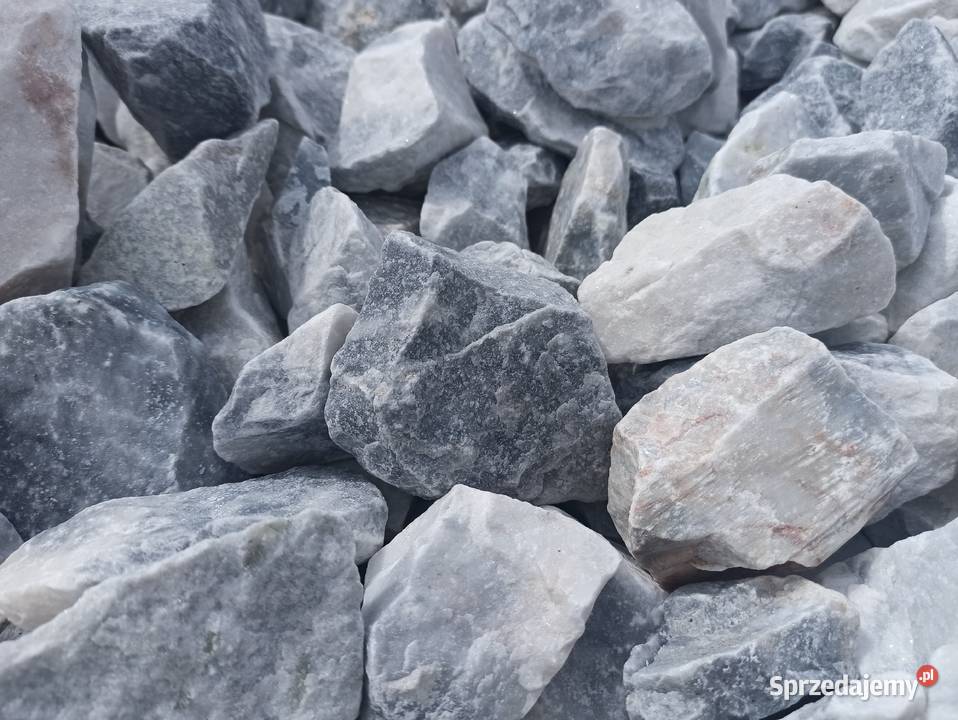 Kamień Biały do gabionu Marmurowy 60100 Gabion Oświęcim