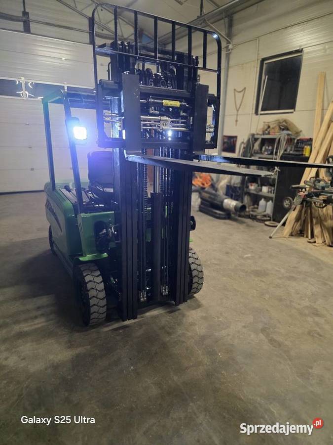 Elektryczny wózek widłowy czterokołowy 25 tony Wodzisław