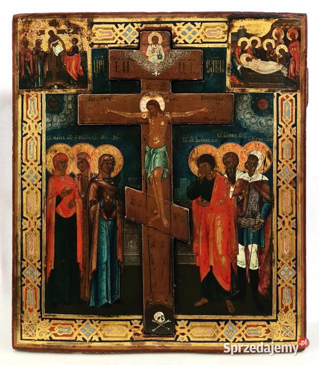 Ikona Jezus Chrystus Ukrzyżowany 0168 mazowieckie Warszawa