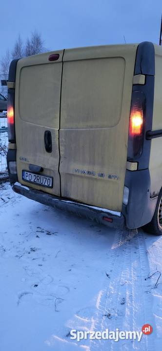 Opel Vivaro 19 dtci 680321km wielkopolskie Chodzież