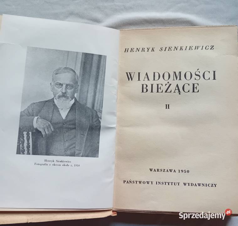 Henryk Sienkiewicz Dzieła tom LII Wiadomości Koźminek