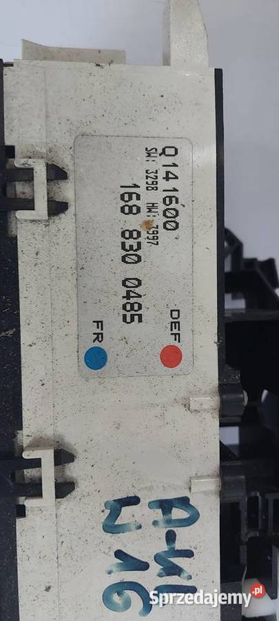Panel klimatyzacji Mercedes W168 zachodniopomorskie Szczecin