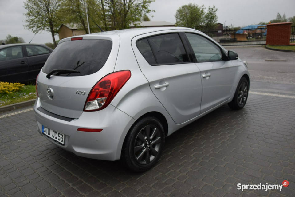 Hyundai i20 12B Klima Grzane Fotele Led 2014r 2 podkarpackie Majdan Sieniawski