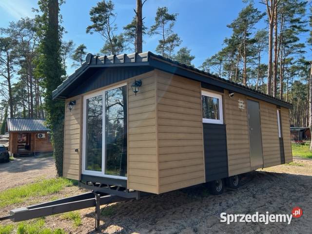 la Nowy Domek Mobilny koła30m2 Letniskowy las 7300zł/m2