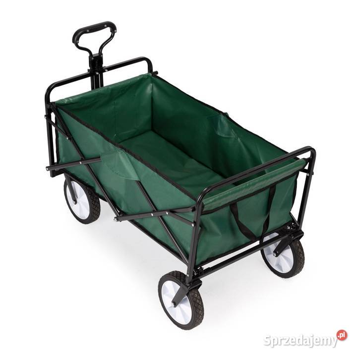 Składany duży wózek ogrodowy plażowy turystyczny wielkopolskie Poznań sprzedam