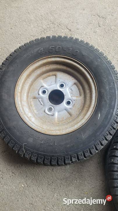 Koła opona VELOCE 450 450R 10 przyczepki komplet Małomice