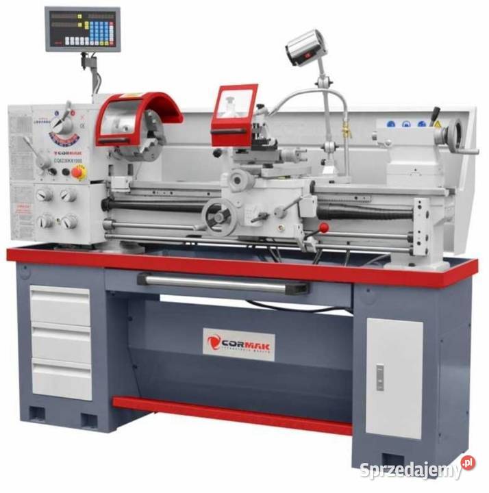 Tokarka Maktek 410x1000 odczyty cicha praca Produkcja małopolskie