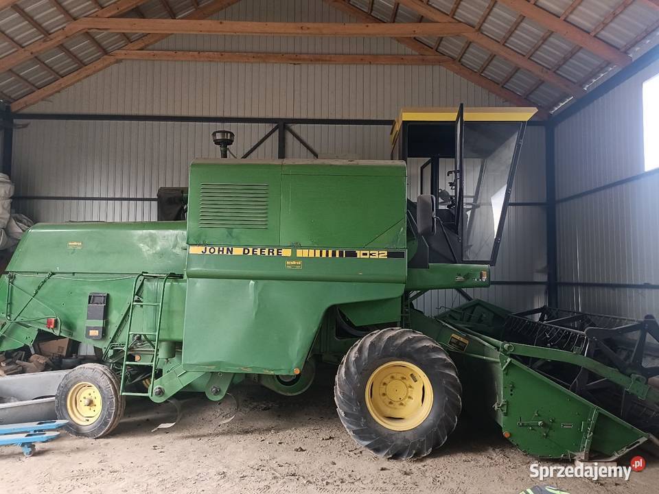 Kombajn John Deere 1032 Grzegorzowice Małe