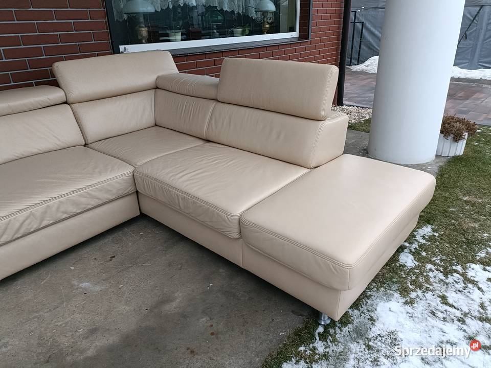 Sprzedam narożnik ze skóry wielkopolskie Konin