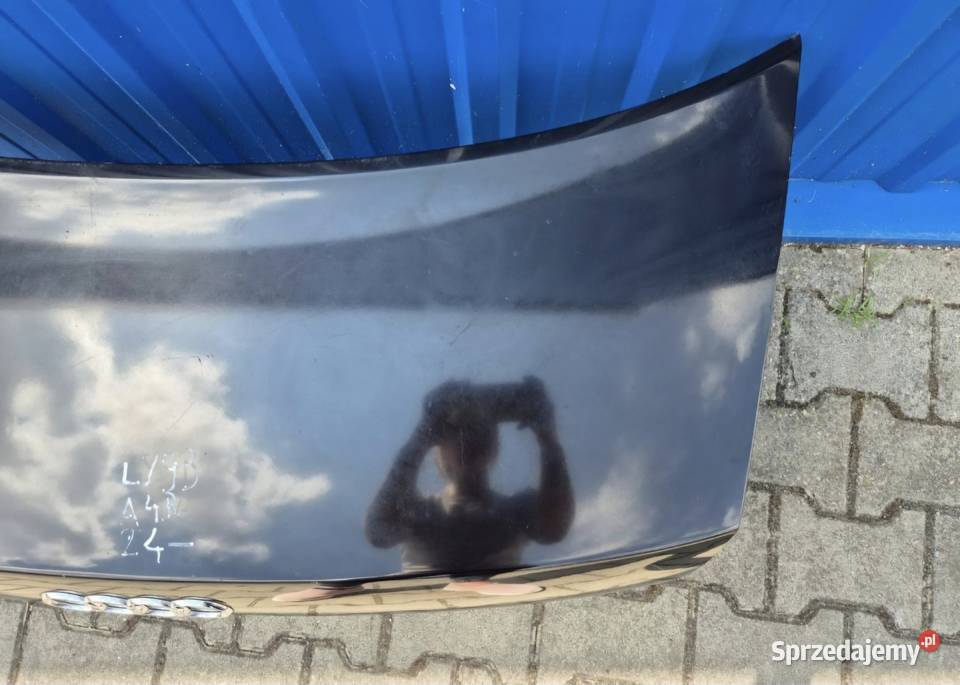 KLAPA BAGAŻNIKA TYŁ AUDI A4 B6 SEDAN LY9B CZARNA Działoszyce