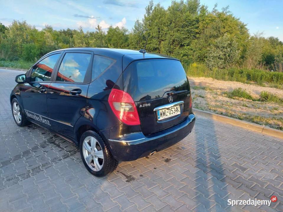 Mercedes Benz klasa A200 wersja Avangarde 2009 mazowieckie Wołomin