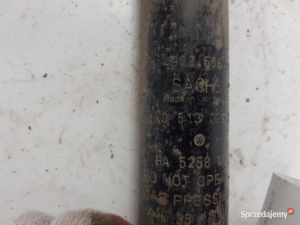 AMORTYZATOR PRAWY TYŁ 1K0513029FM VOLKSWAGEN Lipno sprzedam