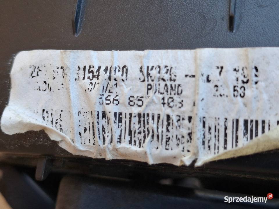 SKODA KODAIQ LUSTERKO ZEWNĘTRZNE PRAWE 10PIN Bieleń