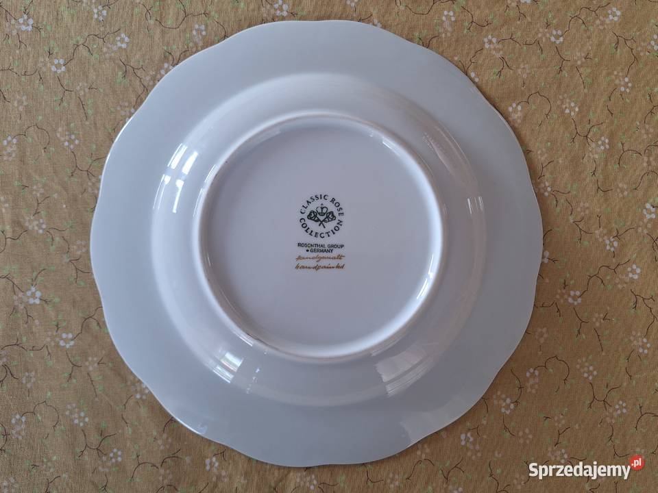 Rosenthal Monbijou Rambouillet talerz głęboki Gdańsk