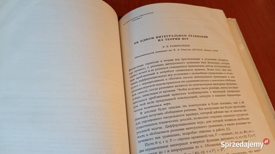 Banach Center Publications 1 Mathematical Gdańsk