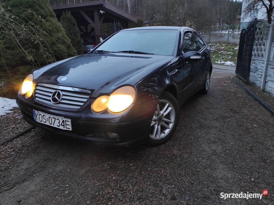 Mercedes C klase coupe 18 kompresor gaz nieuszkodzony Chrzanów