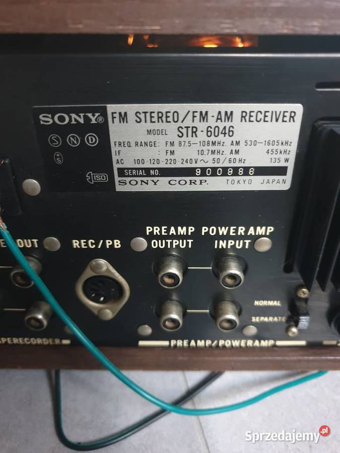 Sony str 6046 amplituner vintage Leżajsk