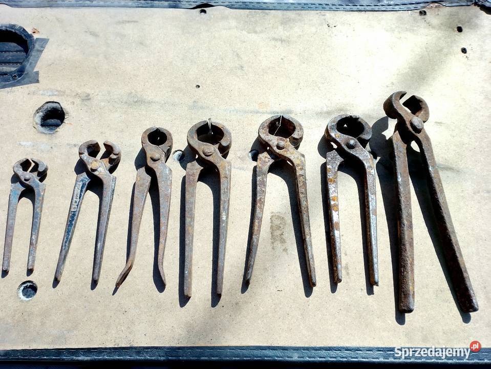 Obcęgi stare kolekcjonerskie Jarosław