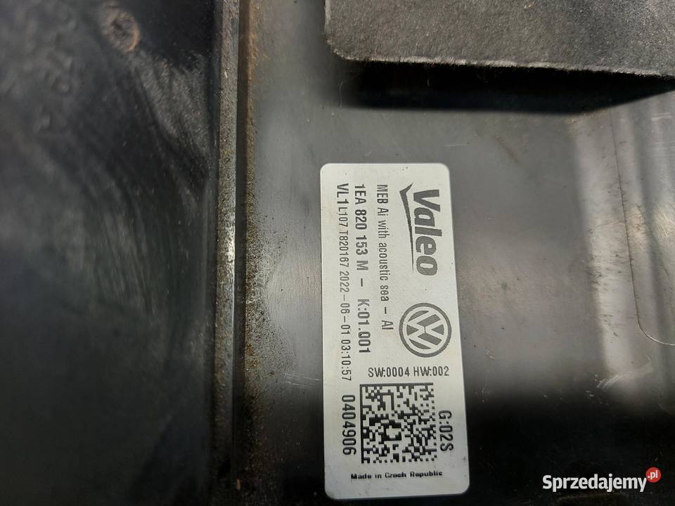 Skoda Enyaq 5LA iV60 DMUCHAWA NAGRZEWNICA osobowe sprzedam