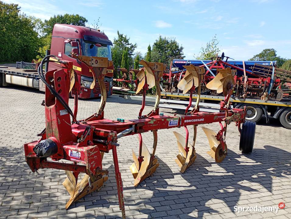 Pług 4skibowy kongskilde variant obrotowy Sośno sprzedam