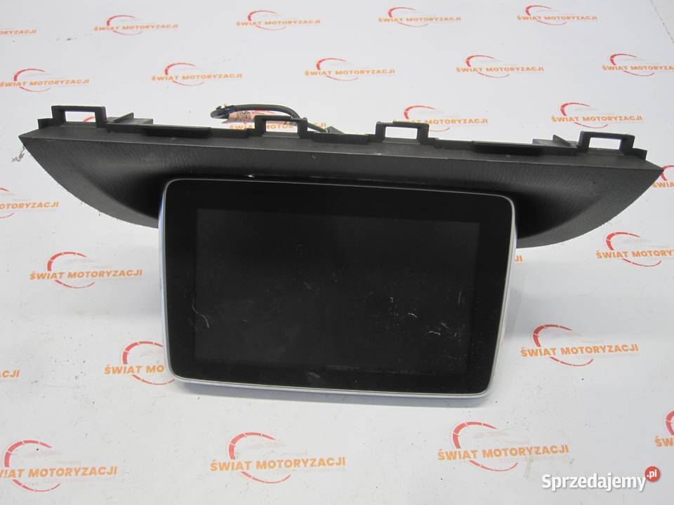 MAZDA 3 III 14r ekran wyświetlacz BHP1611J0D osobowe Nawigacje fabryczne Wyposażenie wnętrza