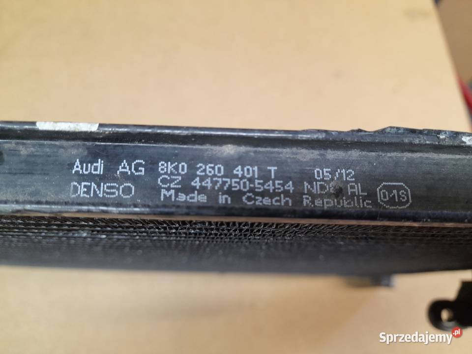 AUDI A4 B8 A5 8T Chłodnica Klimatyzacji Chłodnie wody Goleniów