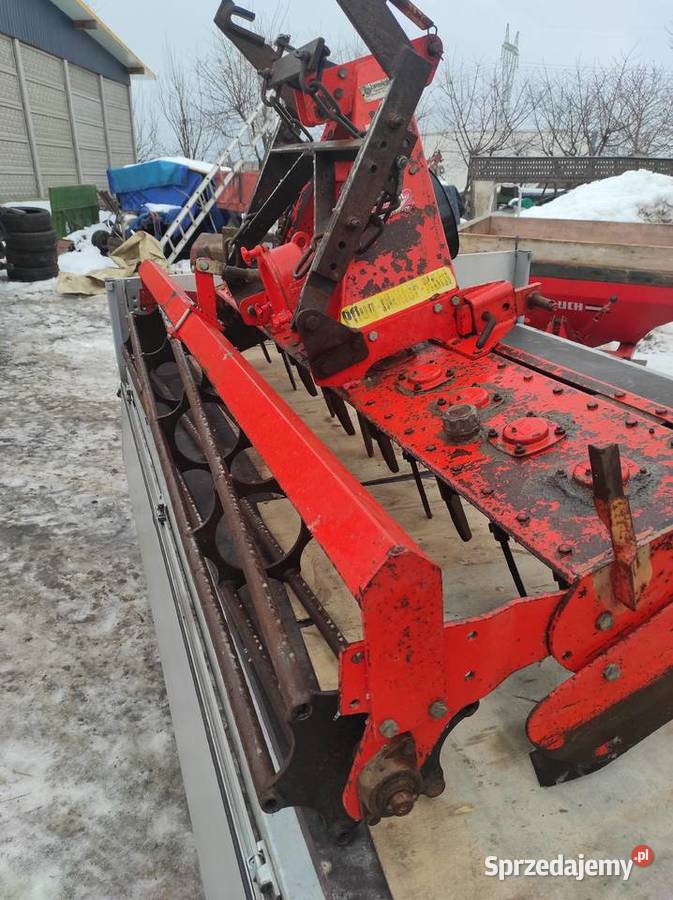 Zestaw uprawowo siewny 25m brona wirowa plus