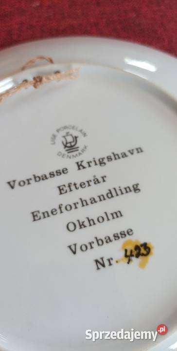 Talerz kolekcjonerski Lisa Porcelain 4231 Do pomorskie Gdynia sprzedam