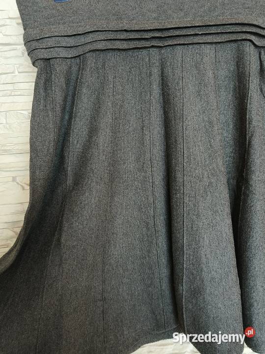 Spódniczka szara rozkloszowana Gdańsk