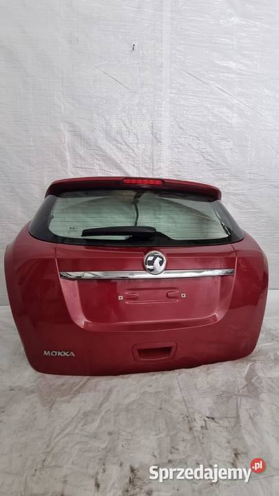 OPEL MOKKA A KLAPA TYLNA TYŁ BAGAŻNIKA GCS