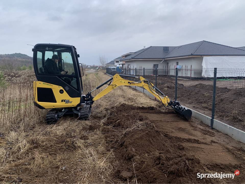 Usługi minikoparką usługi koparką bobcat kujawsko-pomorskie