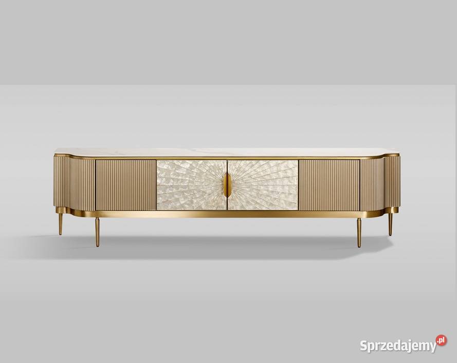 Komoda RTV złota Champion Glamour Premium Nowy Sącz sprzedam