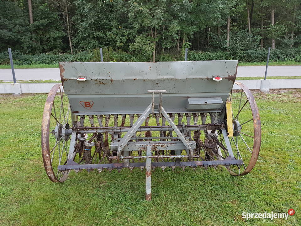 Siewnik zbożowy MEPROZET 2m oryginał fabryczny nieuszkodzony Dąbrowa Tarnowska