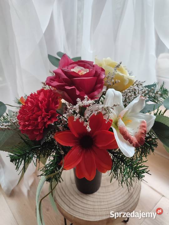 Zestaw na grób zestaw na cmentarz pomnik Sosnowiec