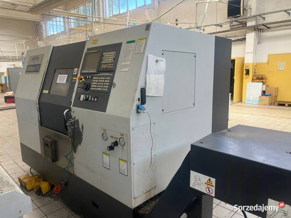 TOKARKA CNC AVIAturn 35 PODAJNIK PRĘTA CROMAR Bydgoszcz