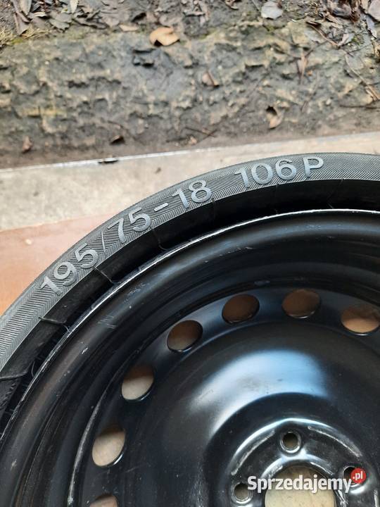 koło zapasowe dojazdowe 18 audi Q5 8R 2010 r Pabianice sprzedam