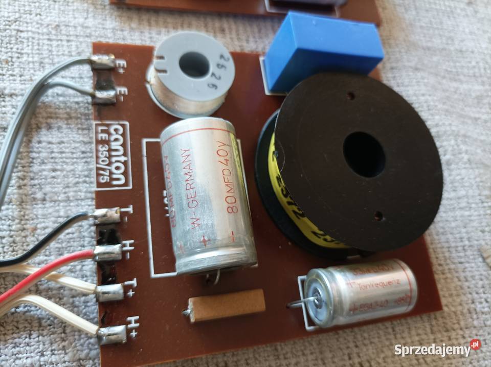 Canton LE 350 zwrotnice głośnikowe dwudrożne Płock