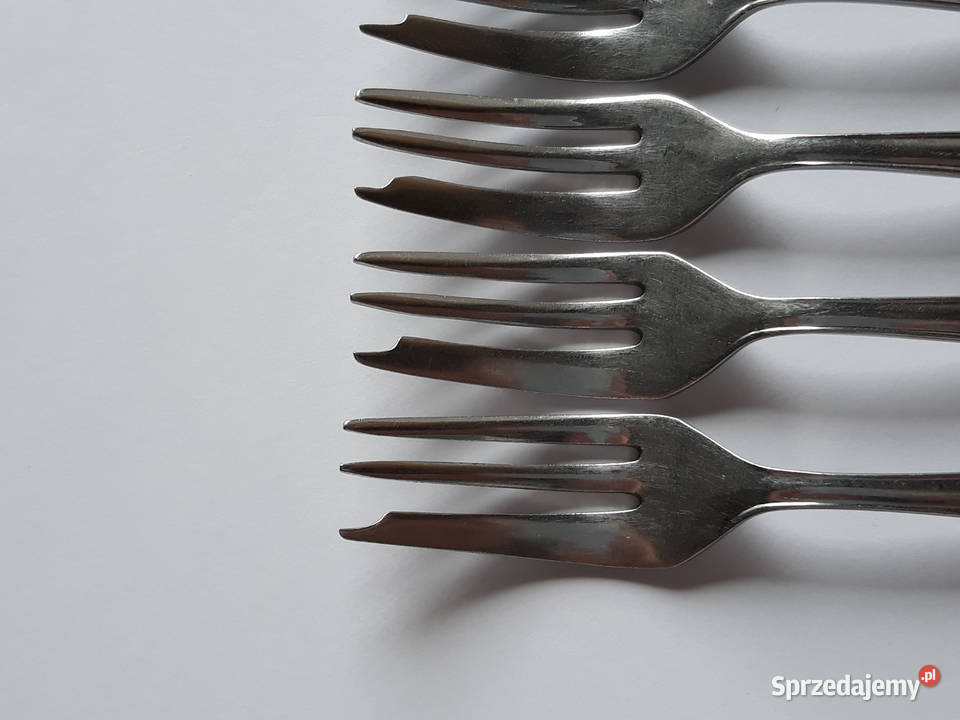 Widelczyki deserowe BAKELIT Gerlach sztućce PRL Sztućce Dąbrowa Górnicza