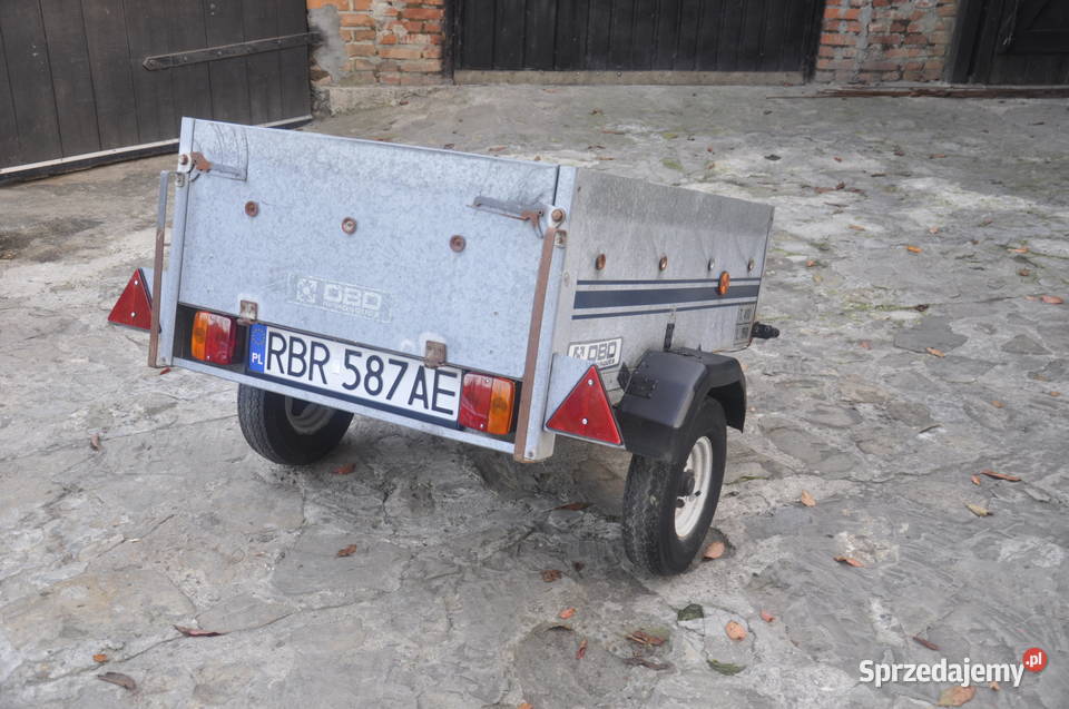 Przyczepka Lekka DBD RV380 Zarejestrowana Do podkarpackie