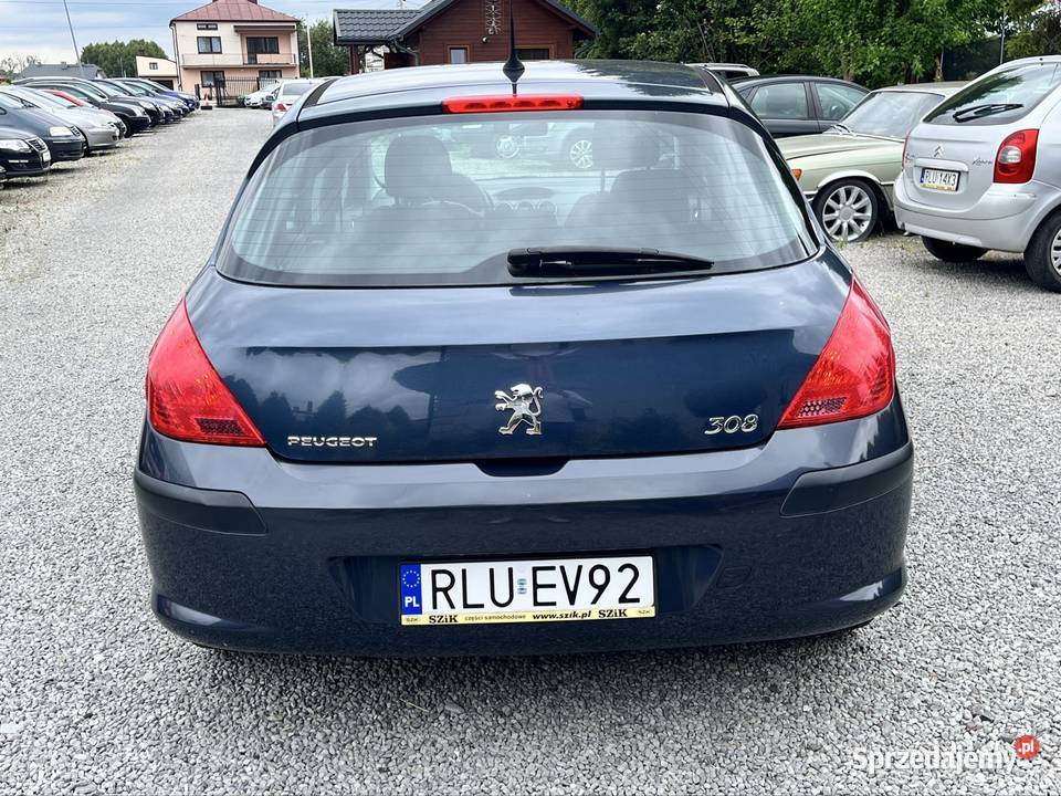 Peugeot 308 16 Benzyna Klima Alu 17 podkarpackie Lubaczów sprzedam