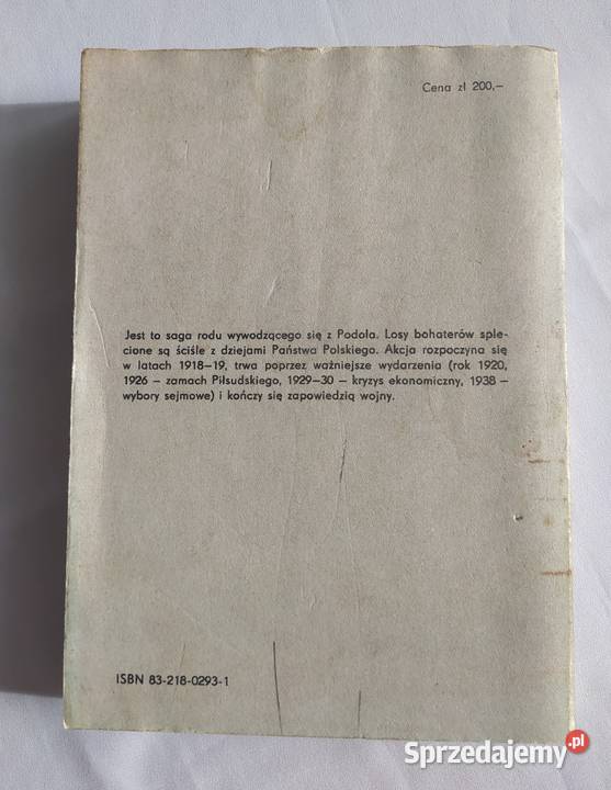 HORYNIECCY Karol Józef Stryjski Hajnówka sprzedam