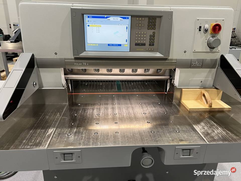 Gilotyna do cięcia papieru Polar Mohr 78 X mazowieckie Radom sprzedam