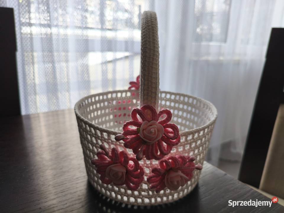 Koszyczek szydelkowy Dębica