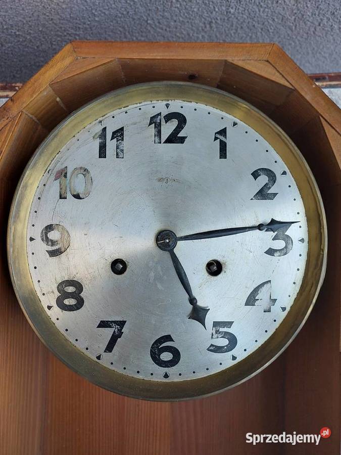 Stary zegar ścienny Junghans 1925r mała baba Tczew