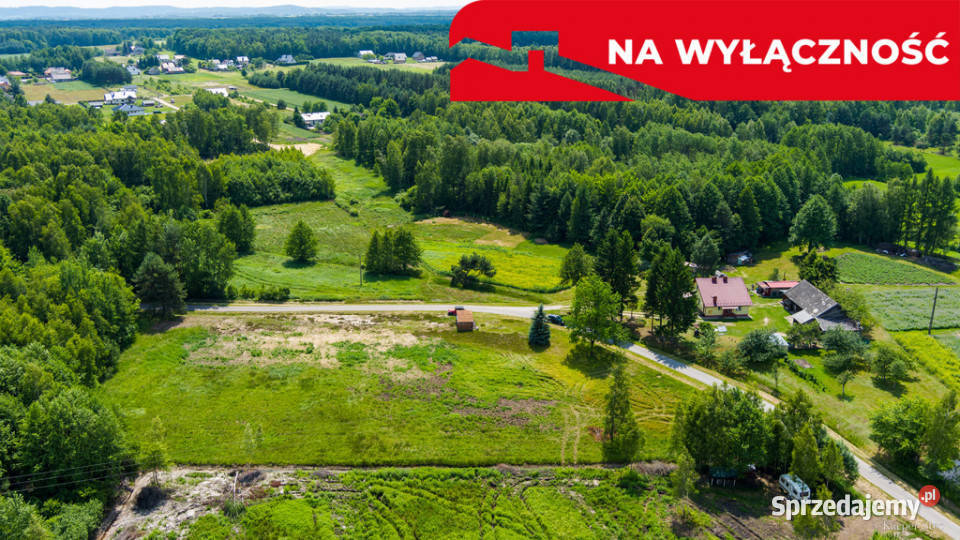 Działka budowlana 36 arów Pogórska Wola Nieruchomości