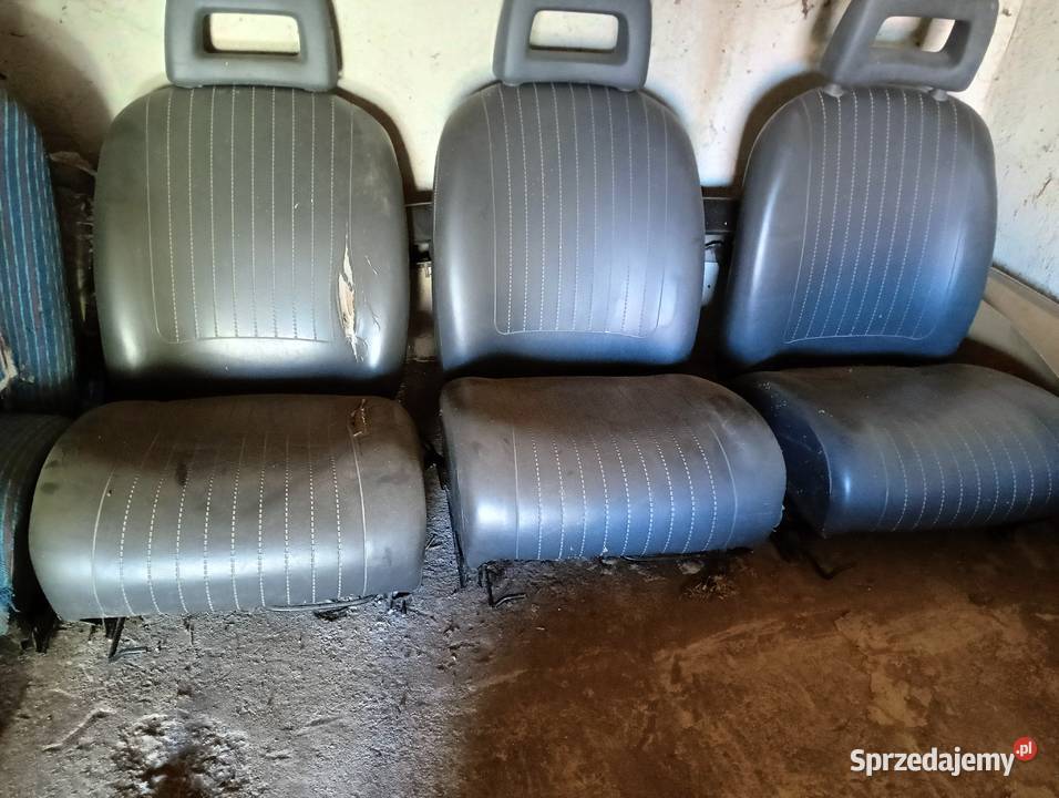 Fotele Fiat 126p 3 sztuki dolnośląskie sprzedam