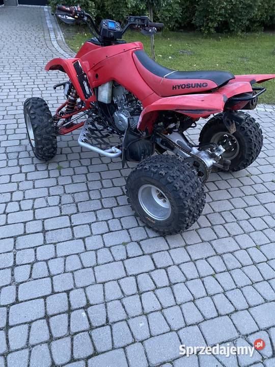 Quad Hyosung te450 nowe opony sprawny Zwoleń