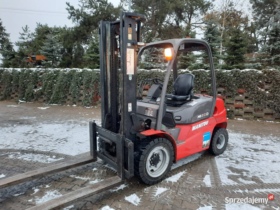 Wózek widłowy spalinowy MANITOU MI30D UDT 2016 r Rudolfowo