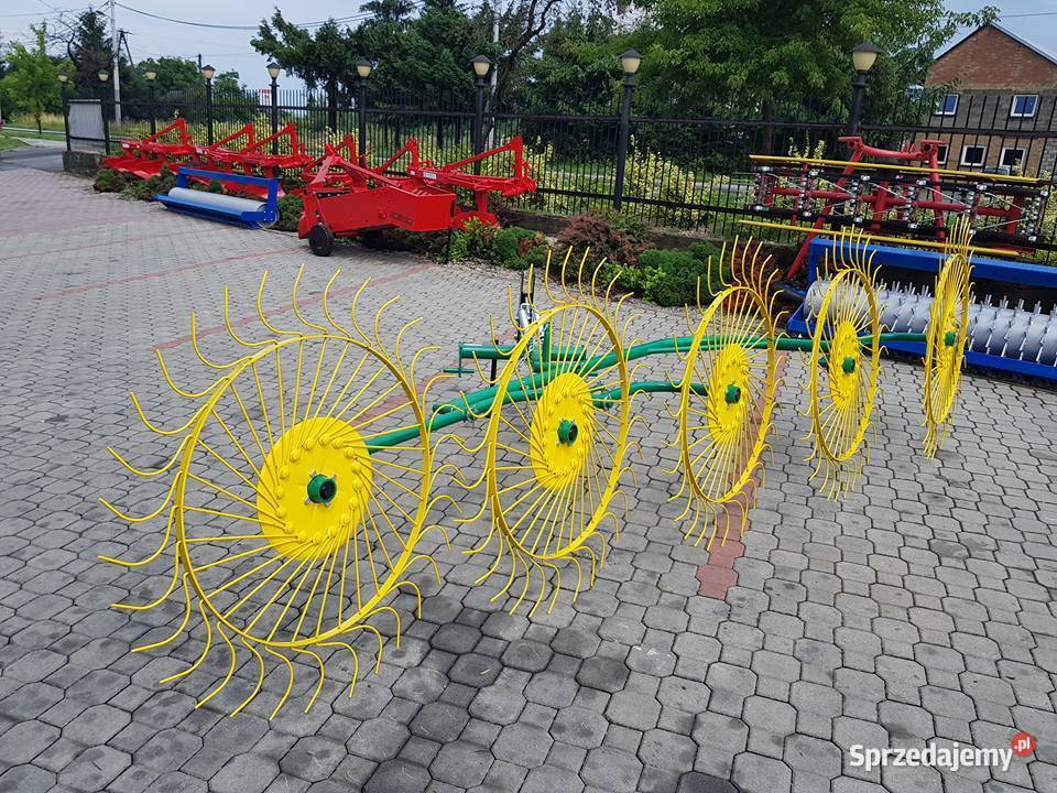 przetrząsaczo zgrabiarka gwiazdowa 4 5 gwiazd nieuszkodzony Jasło