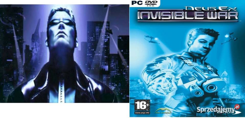 Deus Ex stan oryginalne pudełka śląskie Katowice sprzedam